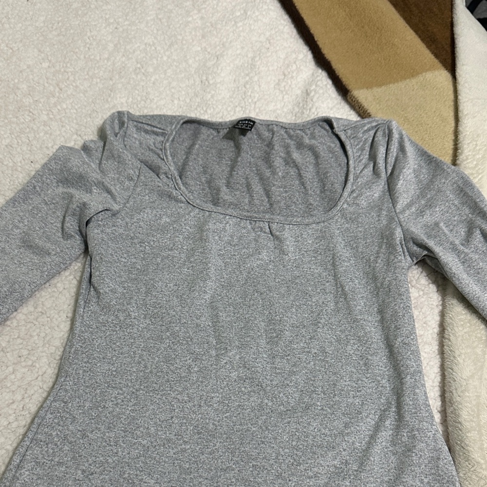 Gray Women's Top